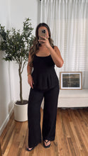 Load image into Gallery viewer, Clove Linen Pants-Black