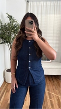 Load image into Gallery viewer, Austin Denim Vest