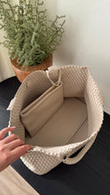 Load image into Gallery viewer, Luka Woven Tote Ivory
