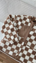 Load image into Gallery viewer, Charlie Checkered Sherpa