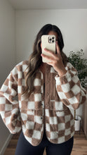 Load image into Gallery viewer, Charlie Checkered Sherpa
