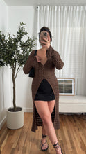 Load image into Gallery viewer, Tilly Crochet Cardigan - Brown
