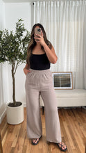 Load image into Gallery viewer, Gauze Pants - Taupe
