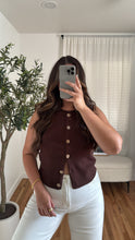 Load image into Gallery viewer, Sofia Top Brown
