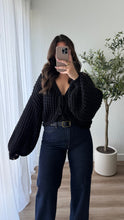 Load image into Gallery viewer, Nova Cardigan Black
