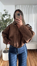Load image into Gallery viewer, Sierra Suede Bomber Jacket
