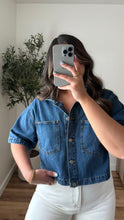 Load image into Gallery viewer, Georgie Denim Top
