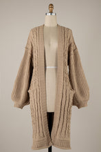 Load image into Gallery viewer, Kori Cardigan Taupe
