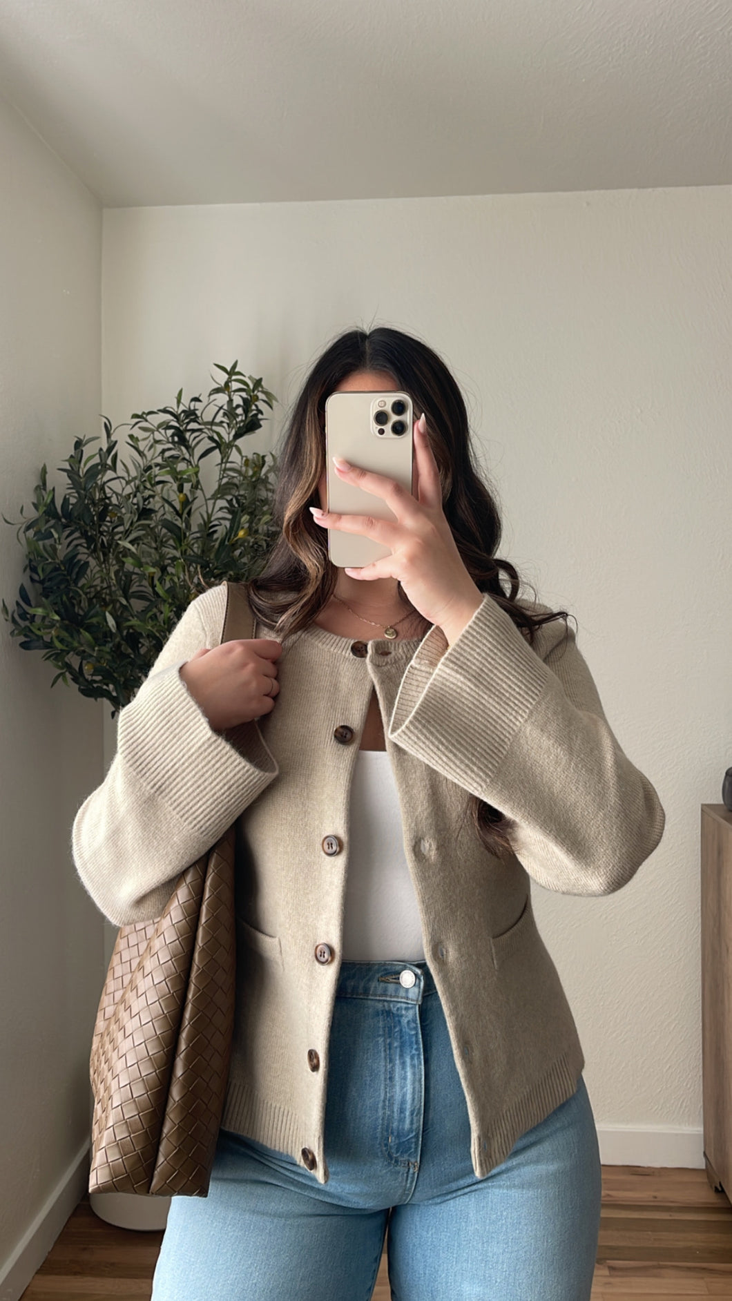 Collyns Cardigan Neutral