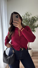 Load image into Gallery viewer, Jane Cardigan (wine)
