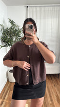 Load image into Gallery viewer, Fern Cardi Brown
