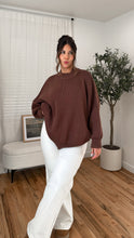 Load image into Gallery viewer, Hudson Sweater Chocolate
