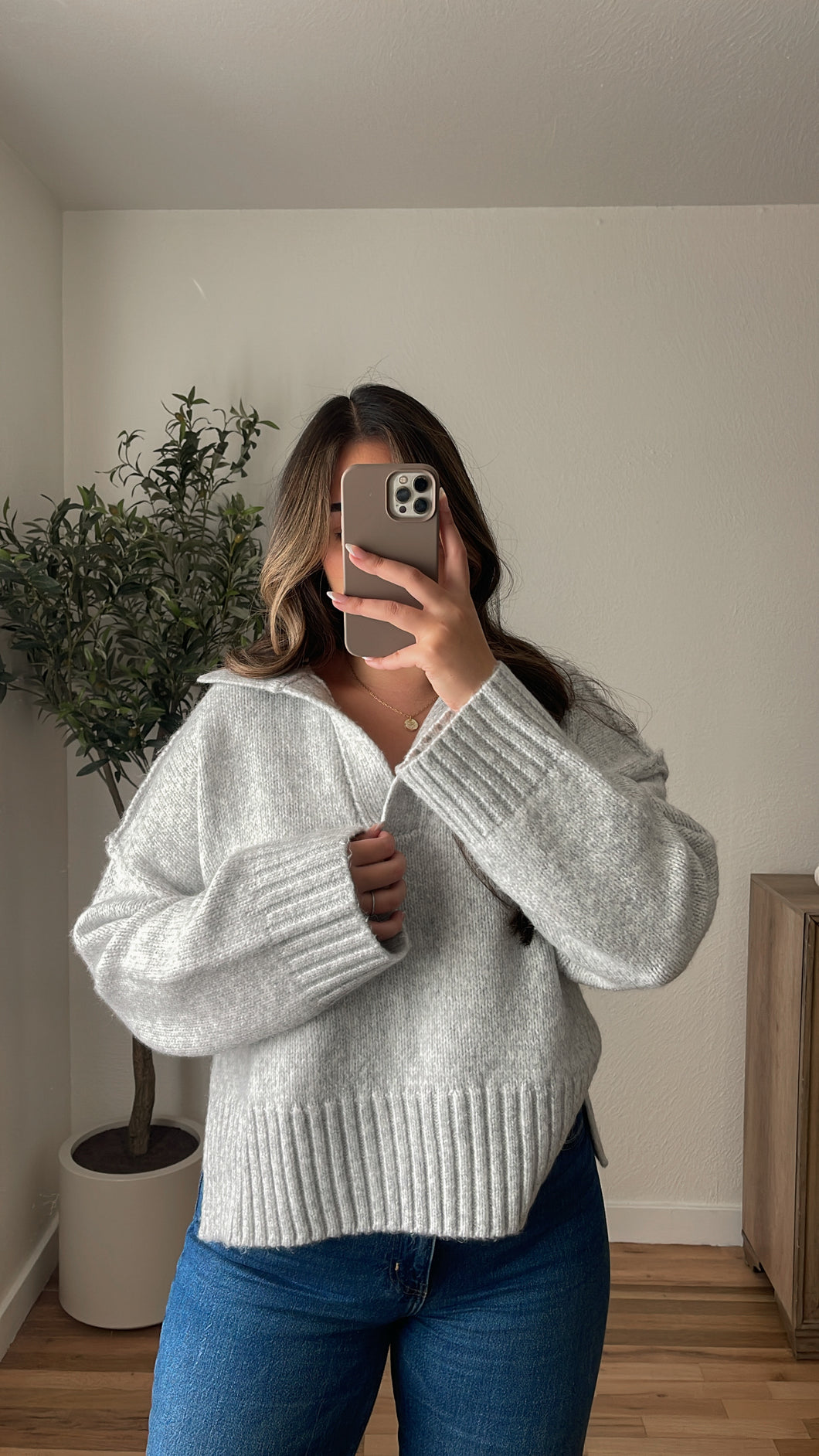 Penelope Sweater Grey