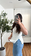 Load image into Gallery viewer, Avery Sweater Vest White
