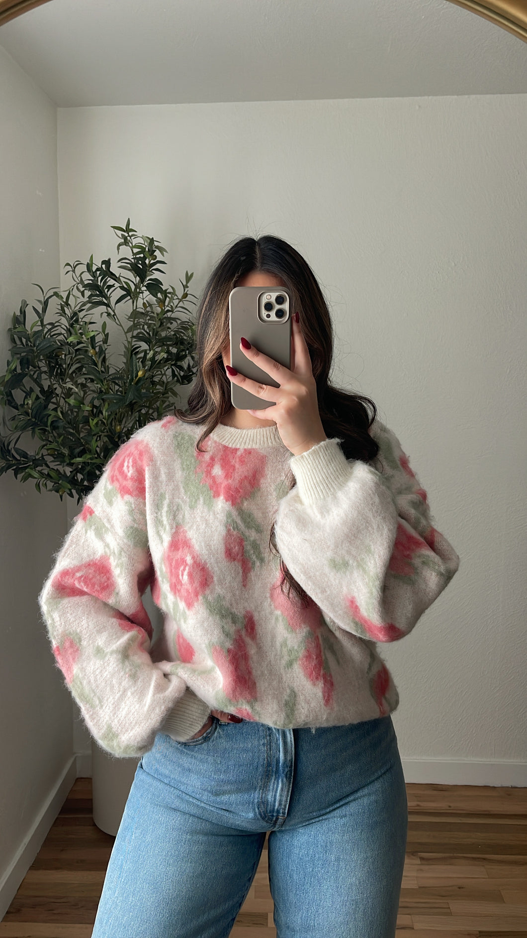 Vintage Rose Sweater