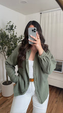 Load image into Gallery viewer, Reese Button Up Olive
