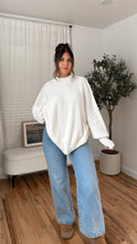Load image into Gallery viewer, Hudson Sweater White
