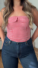 Load image into Gallery viewer, Lottie Gingham Top

