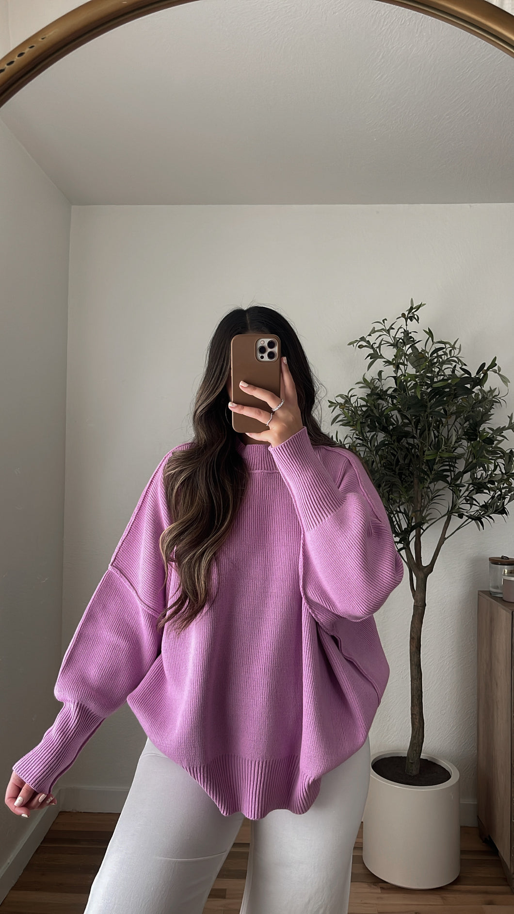 Hudson Sweater Mauve