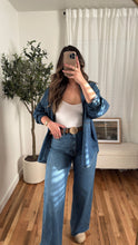 Load image into Gallery viewer, Ace Denim Button Up
