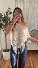 Load image into Gallery viewer, Lennie Fringe Poncho
