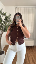 Load image into Gallery viewer, Sofia Top Brown
