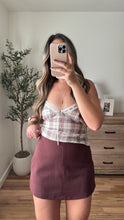 Load image into Gallery viewer, Delilah Skort Burgundy

