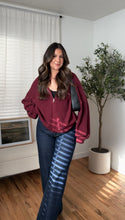 Load image into Gallery viewer, Nolan Sweater Burgundy

