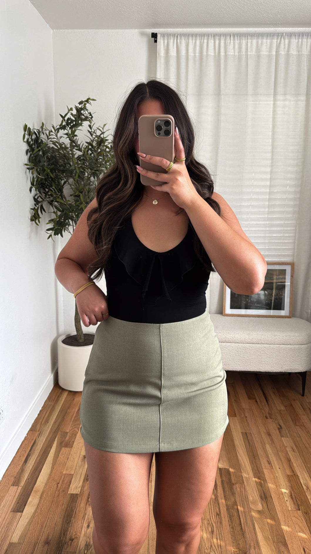 Delilah Skort Olive