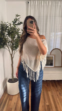 Load image into Gallery viewer, Lennie Fringe Poncho
