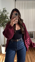 Load image into Gallery viewer, Nolan Sweater Burgundy

