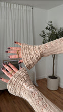 Load image into Gallery viewer, Tilly Crochet Cardigan - Taupe
