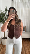 Load image into Gallery viewer, Elle Top - Brown
