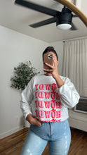 Load image into Gallery viewer, Howdy Graphic Sweater - FINAL SALE
