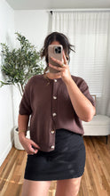 Load image into Gallery viewer, Fern Cardi Brown
