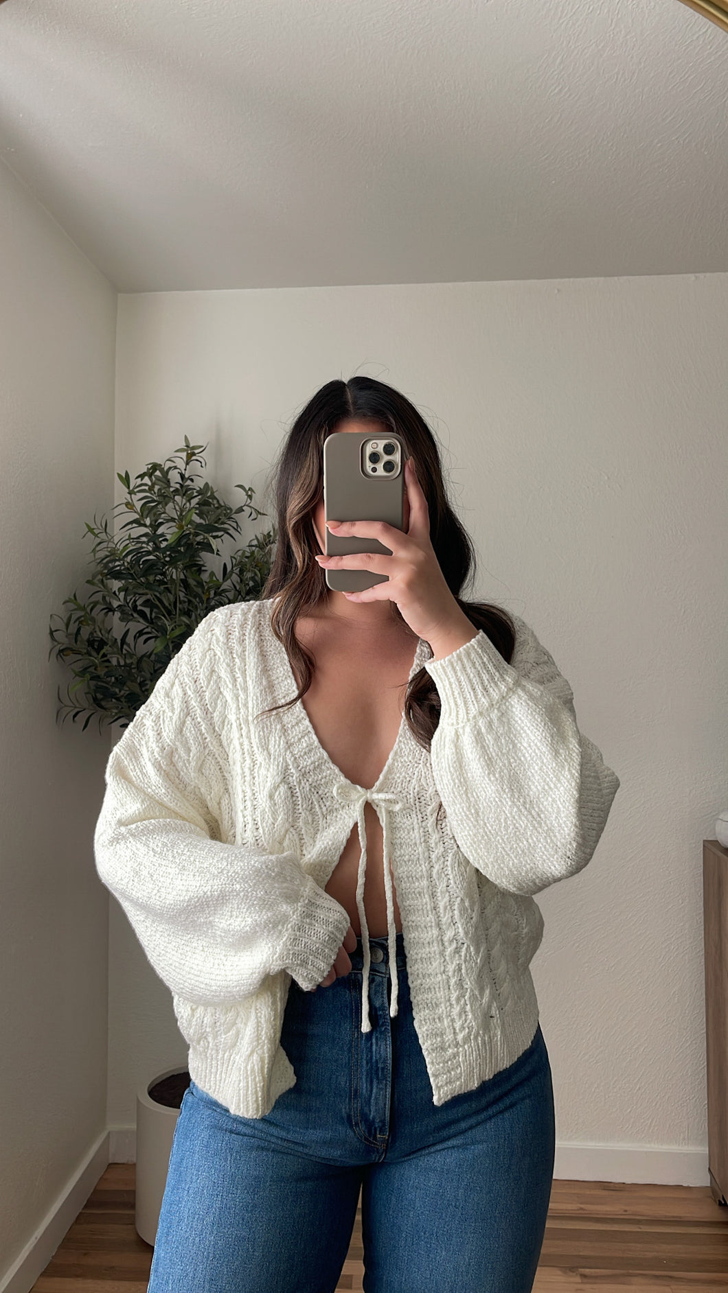Daphne Tie Cardigan