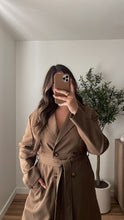 Load image into Gallery viewer, Uptown Trench Coat Brown
