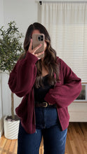 Load image into Gallery viewer, Nolan Sweater Burgundy
