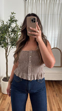 Load image into Gallery viewer, Lou Gingham Top
