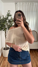 Load image into Gallery viewer, Tess Top - Beige
