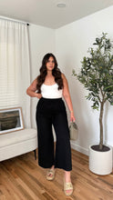 Load image into Gallery viewer, Juno Linen Pants Black
