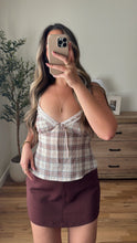 Load image into Gallery viewer, Augustine Plaid Top

