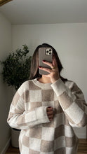 Load image into Gallery viewer, Raelynn Checked Sweater
