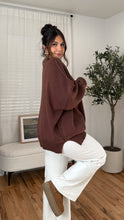 Load image into Gallery viewer, Hudson Sweater Chocolate
