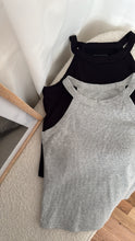 Load image into Gallery viewer, Built in Bra Tank (Grey)
