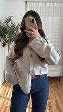 Load image into Gallery viewer, Sawyer Cardigan Oat
