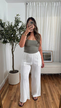 Load image into Gallery viewer, Gauze Pants - White
