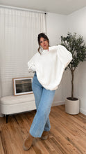 Load image into Gallery viewer, Hudson Sweater White
