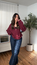 Load image into Gallery viewer, Nolan Sweater Burgundy
