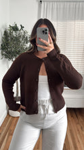 Load image into Gallery viewer, Poppy Cardigan Brown
